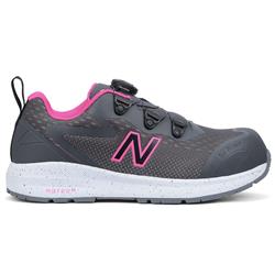 New Balance Logic W BOA S1 dames laag grijs/roze