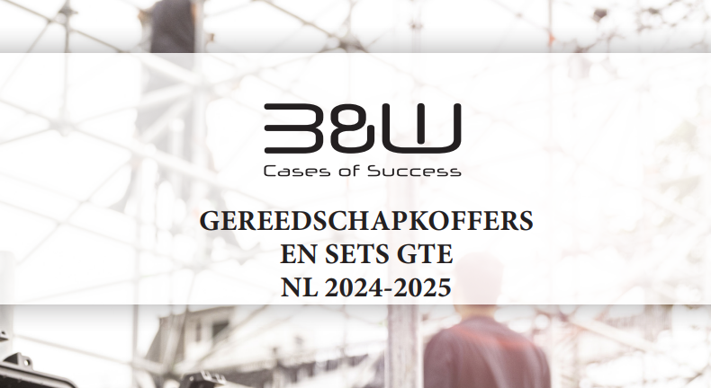 B&W Gereedschapkoffers Actie Folder